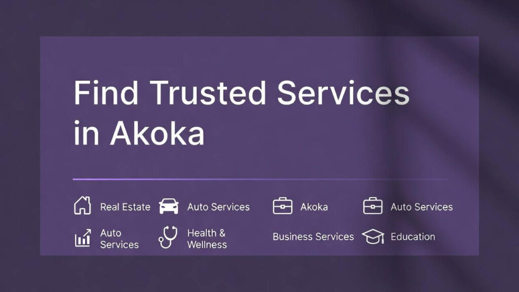 Services Akoka connect banner